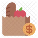 Groceries Food Shopping Icon