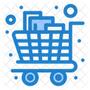 Groceries Shopping Cart Shopping Trolley Icon