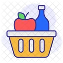 Grocery Food Shopping Icon