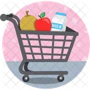 食料品、ショッピング、店 アイコン
