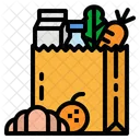 Grocery Shopping Bag Icon