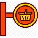 Grocery Supermarket Shopping Icon