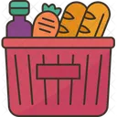 Grocery Basket Product Icon