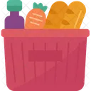 Grocery Basket Product Icon