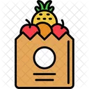Grocery Bag Paper Shopping Icon