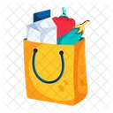 Grocery Bag Grocery Shopping Food Bag Icon