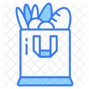 Grocery Bag Bread Icon