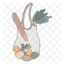 Grocery Bag Shopping Bag Tote Bag Icon