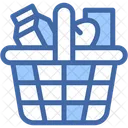 Basket Groceries Food Icon