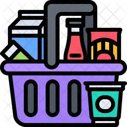 Grocery Basket  Icon