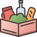 Grocery Box  Icon