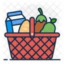 Grocery Bucket  Icon