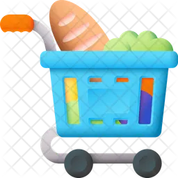 Grocery cart  Icon