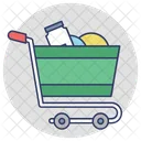Shopping Trolley Grocery Icon