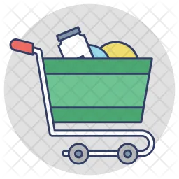 Grocery Cart  Icon