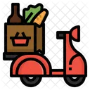 Grocery delivery  Icon