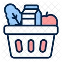 Grocery Vegetables Foodstuff Icon