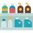 Grocery Shelves Products Icon