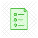 Grocery List List Shopping List Icon
