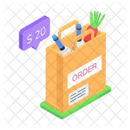 Grocery Order  Icon