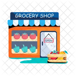 Grocery Shop  Icon