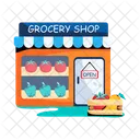 Grocery Shop Grocery Store Grocery Market Icône