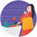 Grocery Shopping Shopping Cart Shopping Trolley Icon