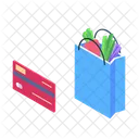 Grocery Shopping Food Icon