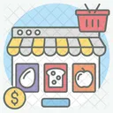 Food Discount Grocery Shopping Buy Grocery Icône