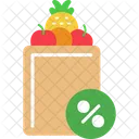 Grocery Store Bag Food Icon
