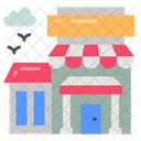 Grocery Store Mart Shopping Store Icon