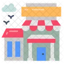 Grocery Store Mart Shopping Store Icon