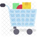 Trolley Shopping Cart Shopping Center Icon