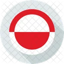 Groenlandia Circulo Pais Icon