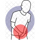 Groin Pain Private Part Pain Penis Pain Icon