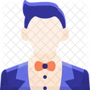 Groom Man Avatar Icon