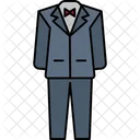 Groom Suit Suit Wedding Icône