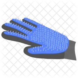 Grooming gloves  Icon