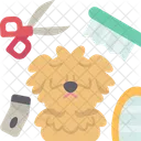 Grooming Pet Hair Icon