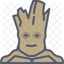 Groot Galaxy Guardian Movie Icon