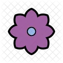 Groovy Flower Petal  Icon