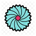 Groovy Flower Petal  Icon