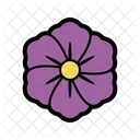 Groovy Flower Petal  Icon