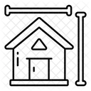 Hausgrosse Hausmasse Hausgrosse Symbol