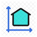 Hausgrosse Haus Grosse Symbol