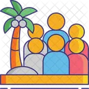 Große Gruppe  Icon