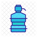 Große Wasserflasche  Symbol