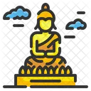 Großer buddha  Symbol