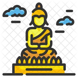 Großer buddha  Symbol