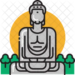 Großer Buddha von Kamakura  Symbol